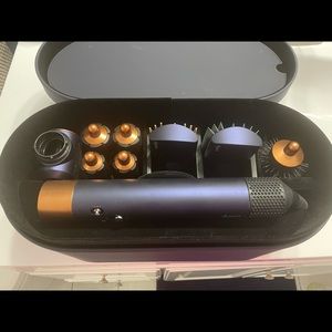 Like New Dyson Airwrap in Navy/Copper